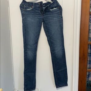 American eagle skinny jeans size 6 Long